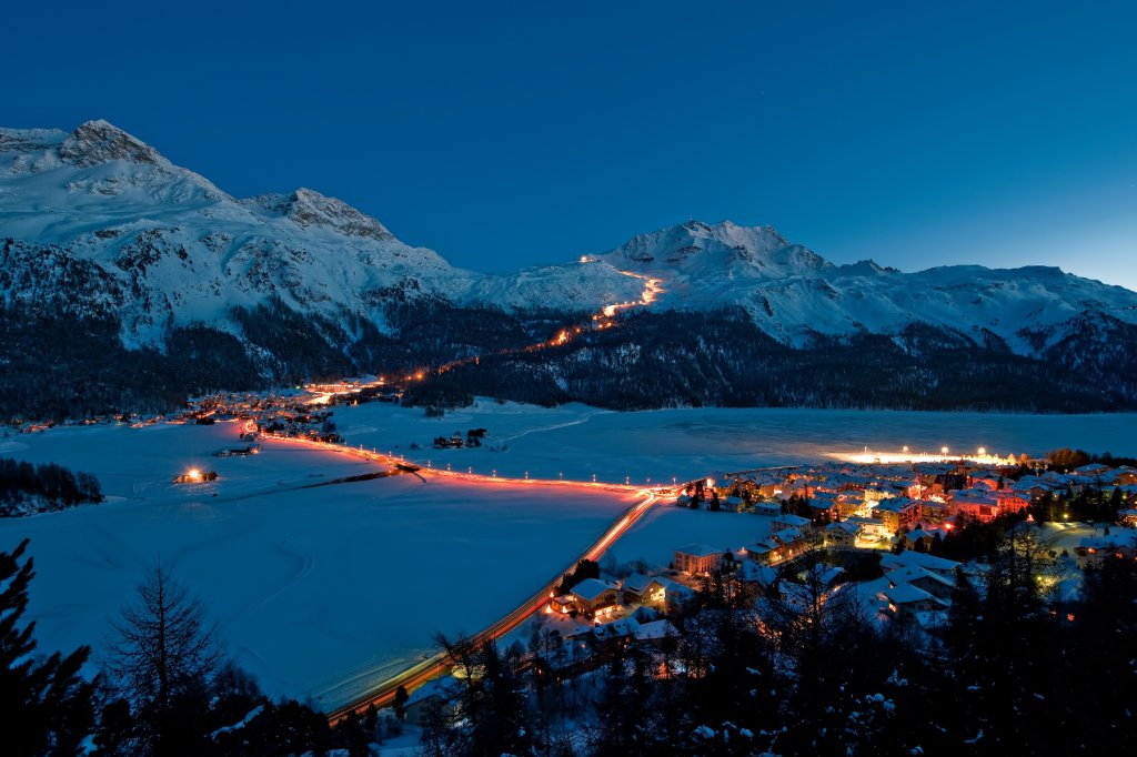 ST. MORITZ - Domani la prima SnowNight al Corvatsch