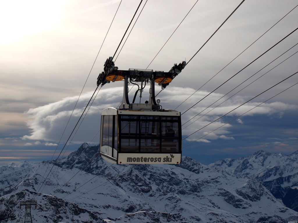 MONTEROSA SKI - Da oggi aperto funifor Salati Indren